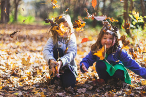 Children leaves